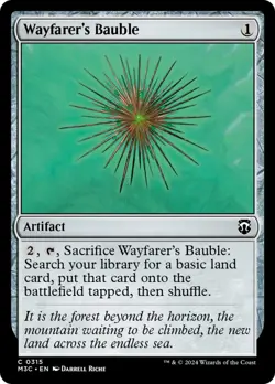 MTG Wayfarer's Bauble [Modern Horizons 3 Commander] Near Mint Magic - Image 1