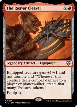 MTG The Reaver Cleaver [Modern Horizons 3 Commander] Near Mint Magic - Image 1
