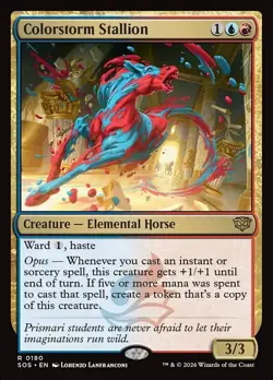 x1 Colorstorm Stallion - NM - Secrets of Strixhaven MTG - Image 1