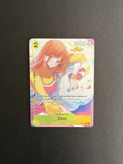 Zeus OP11-106 Alt Art One Piece Trading Card Game - Image 1