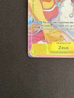 Zeus OP11-106 Alt Art One Piece Trading Card Game - Image 4
