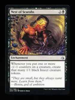 * * 1x Nest of Scarabs x1 * * Amonkhet MTG NM Near Mint - Image 1
