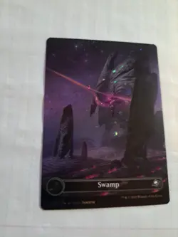 MTG: Swamp (0369) (Borderless) (Galaxy Foil) (LP): Edge of Eternities - Image 3