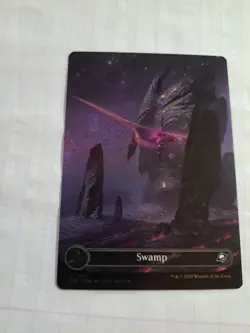 MTG: Swamp (0369) (Borderless) (Galaxy Foil) (LP): Edge of Eternities - Image 4