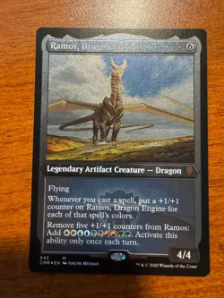 Ramos, Dragon Engine (Foil Etched) M Commander Legends 545 NM Foil - Image 1