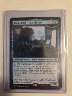 Irma, Part-Time Mutant Commander Teenage Mutant Ninja Turtles MTG NM - Image 1