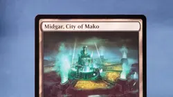 Midgar, City of Mako Final Fantasy MTG Regular Near Mint 🔮 A - Image 2