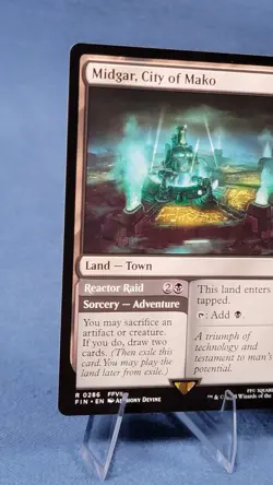 Midgar, City of Mako Final Fantasy MTG Regular Near Mint 🔮 A - Image 5