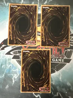 YUGIOH FLAMVELL FIREDOG AP01-EN004 SUPER RARE PLAYSET 3X NM Condition - Image 3