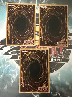 YUGIOH FLAMVELL FIREDOG AP01-EN004 SUPER RARE PLAYSET 3X NM Condition - Image 4