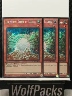 Legendary Collection Kaiba Unlimited - White Stone Legend LCKC-EN010 Secret X3 - Image 2