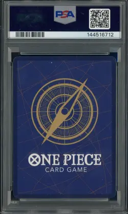 2025 One Piece OP13 EN Special Alternate Art #028 Portgas D Ace PSA 7 GEM MINT - Image 2
