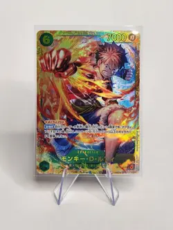 One Piece Monkey.D.Luffy OP13-118 Carrying On His Will Foil SEC #1 - Image 1