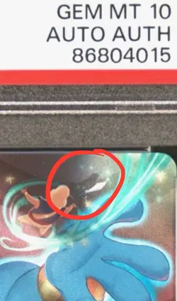 2023 Disney Lorcana PSA 10 SIGNED Genie On The Job DOUBLE SWORD ERROR AUTO Romer - Image 2