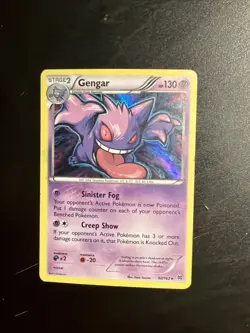 Pokemon Gengar Holo Rare TCG Card XY Breakthrough 60/162- HAS WEAR!!! - Image 1