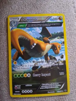 Pokemon TCG Dragonite XY Roaring Skies 52/108 Reverse Holo Rare Card - Image 1