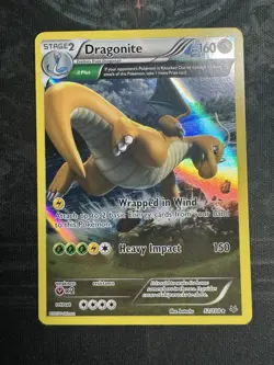 Dragonite (Delta) 52/108 Reverse Holo Rare Roaring Skies Pokemon Card - Image 1