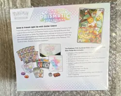 Pokemon Scarlet & Violet Prismatic Evolutions Elite Trainer Box Eevee Promo Card - Image 3