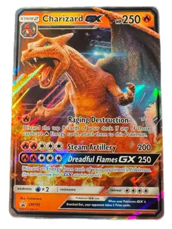 Pokemon Charizard GX SM195 Promo Holo NM Near Mint Ultra Rare Card - Image 1