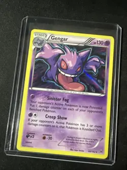 Pokemon Gengar TCG Reverse Holo Rare Card XY Breakthrough 60/162 NM-LP - Image 3
