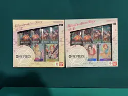 Bandai Namco One Piece Card Game Illustration Box Vol.1 and Vol.2 Booster Box - Image 1