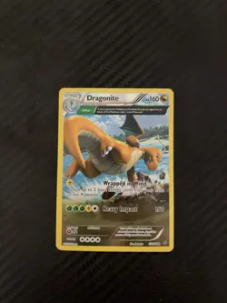 Pokemon TCG Dragonite XY Roaring Skies 52/108 Reverse Holo Rare Card LP - Image 1