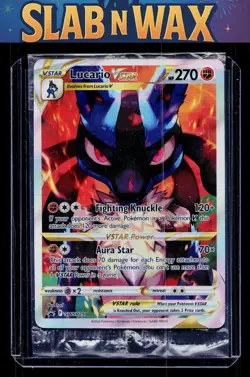 Pokemon tcg SWSH: Sword & Shield Promo Cards Lucario VSTAR(Sealed) #SWSH291 - Image 1