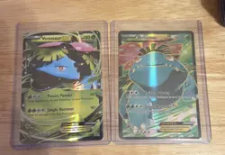 Pokemon TCG Venusaur EX Basic Holo Lot 2 Cards XY28 141/146 English 2014 - Image 1