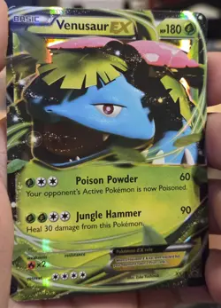 Pokemon TCG Venusaur EX Basic Holo Lot 2 Cards XY28 141/146 English 2014 - Image 5