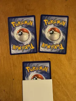 Pokemon Crobat Card Lot Paradox Rift Team Rocket Sword & Shield EX Holo 3 Cards - Image 2