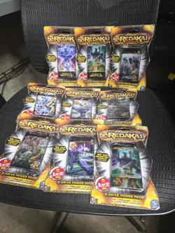 9 Packs Redakai Conquer the Kairu 3D and Animated Cards x drive 11 card power - Image 1