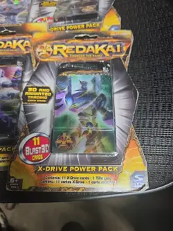 9 Packs Redakai Conquer the Kairu 3D and Animated Cards x drive 11 card power - Image 2
