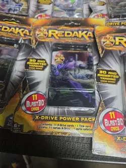 9 Packs Redakai Conquer the Kairu 3D and Animated Cards x drive 11 card power - Image 3