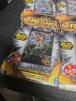 9 Packs Redakai Conquer the Kairu 3D and Animated Cards x drive 11 card power - Image 4
