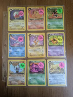 Pokemon TCG Team Rocket 46 card lot of Non-Holo Rares/Uncommons/Rares Unlimited - Image 4