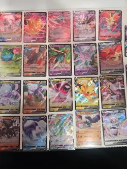 Pokemon TCG Mixed V & EX Card Lot (No Duplicates) – NM/LP #2 - Image 2