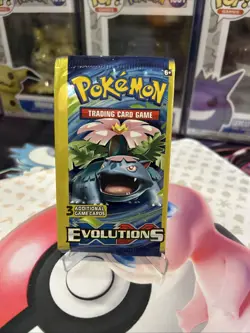 Pokemon XY Evolutions 3 CARD Booster pack - 4 Pack Art Set FACTORY SEALED - Image 5