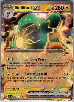 Bellibolt ex - 079/193 SV02: Paldea Evolved - Pokemon Card - NM - Image 1