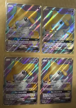 Pokemon Jirachi GX Unified Minds Holo Promo Card 79a/236 NM Lot Of 4 - Image 2