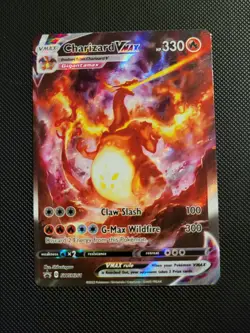 Charizard VMAX SWSH261 Black Star Promo Full Art Holo Pokemon Card NM - Image 1