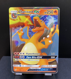 Charizard GX - 9/68 - Pokemon Hidden Fates Sun & Moon Ultra Rare Card NM - Image 1