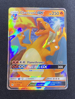 Charizard GX - 9/68 - Pokemon Hidden Fates Sun & Moon Ultra Rare Card NM - Image 3