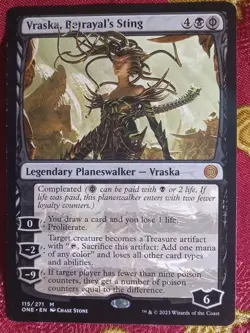 Vraska, Betrayal's Sting Phyrexia All Will Be One Magic The Gathering MTG mythic - Image 1
