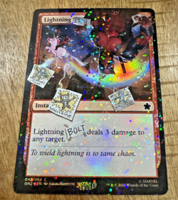 Lightning Bolt Secret Lair x Marvel Deadpool Drop Pool Party Foil - 42/064 - Image 1