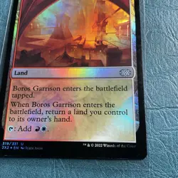 Boros Garrison Double Masters 2022 Foil Land 319/331 Uncommon LP/NM MTG - Image 4
