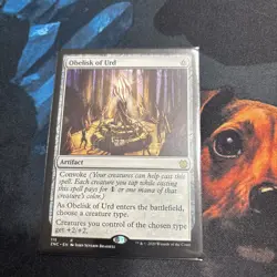 Mtg Obelisk Of Urd - Commander Zendikar Rising + Bonus Foils - Image 2