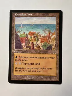 Rishadan Port - Mercadian Masques Rare - MTG Magic the Gathering #2 - Image 1