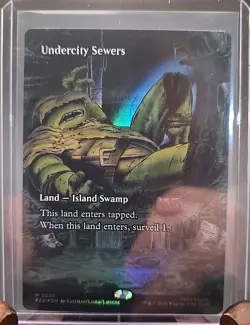 Undercity Sewers (Borderless) Teenage Mutant Ninja Turtles MTG Foil Near Mint - Image 3