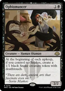 MTG Ophiomancer [Modern Horizons 3] Near Mint Magic - Image 1