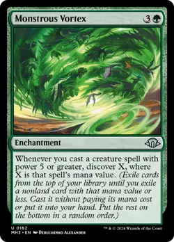 MTG Monstrous Vortex [Modern Horizons 3] Near Mint Magic - Image 1